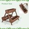 3-Tier 44 " Vertical Wooden Raised Garden Bed with Planter Boxes